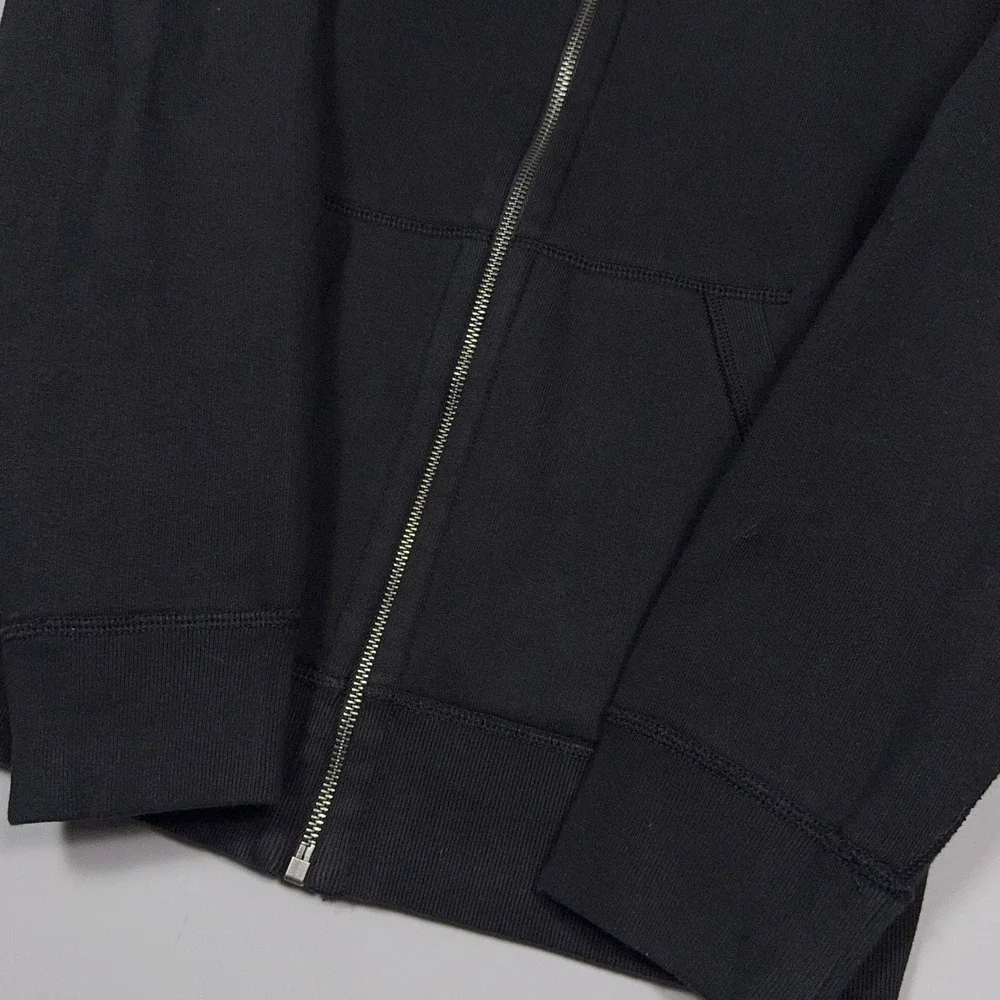 Polo Ralph Lauren Full Zip Hoodie Mens Size Medium Black Red Pony Fleece